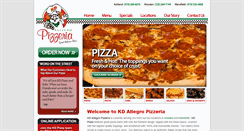 Desktop Screenshot of kdpizza.com